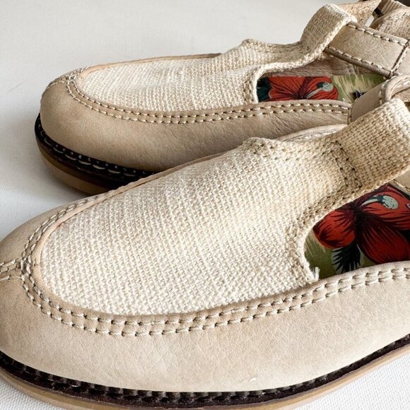 Tommy Bahama Gatsby Suede Canvas casual Loafers 8 - Picture 6 of 10